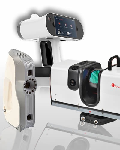 medicion dimensional largo alcance, scanner, laser tracker, scanner light blue