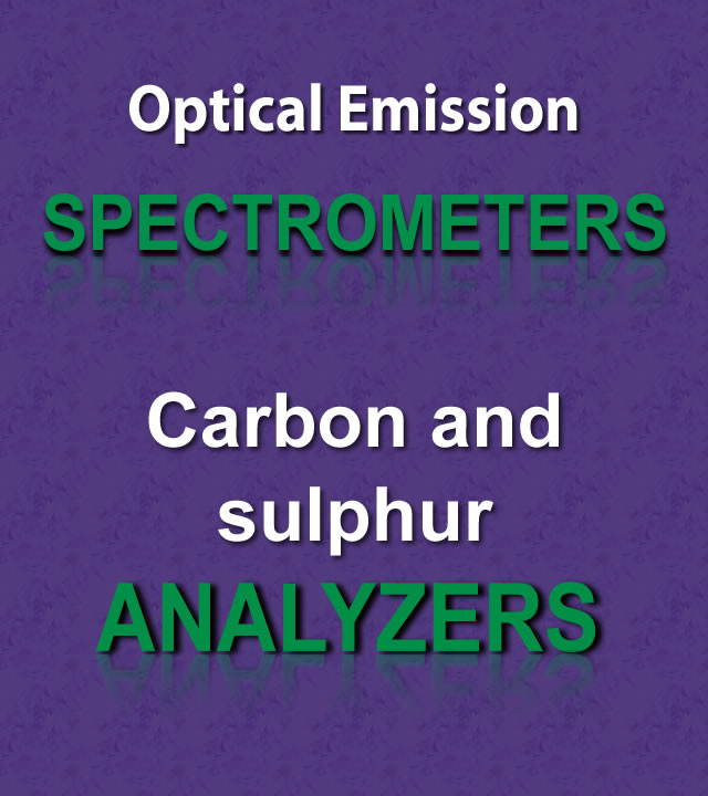 optical emission, spectrometers,carbon,sulphur analizers