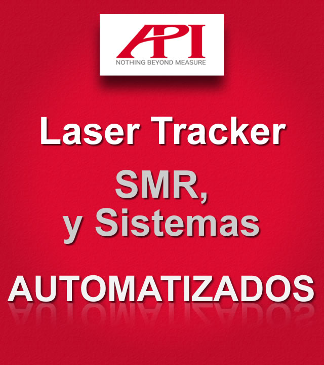 api, laser tracker smr, sistemas automatizados