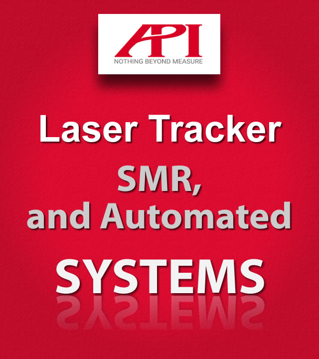 API, laser tracker, SMR, automated systems