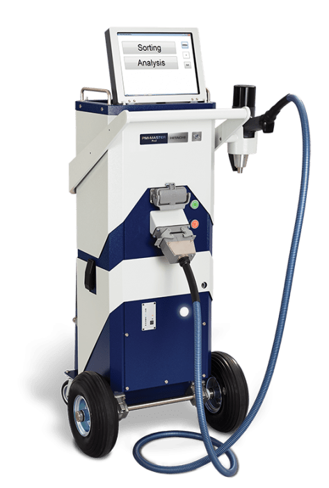 espectrometro PMI MASTER Pro2 Analizador portátil de metales (portátil OES o XRF), Analizador de metales, Analizador de aleaciones, Probador de metales, Verificador de materiales,  Analizador espectroscópico, Analizador químico de metales, Equipo de espectroscopía,