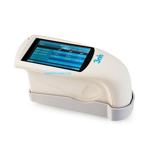 PTS NHG60 Degree Gloss Meter. Pantalla táctil del medidor de brillo NHG60 de 60 grados con software GQC6