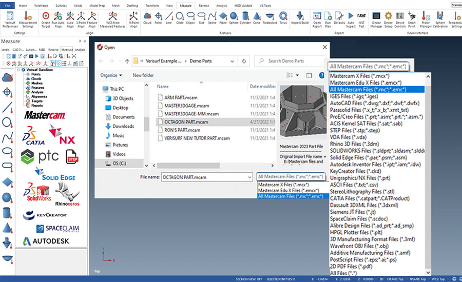 Software Geomagic Control X, software de metrología 3D altamente versátil y repleto de funciones que permite un control de calidad automatizado y un mejor rendimiento.