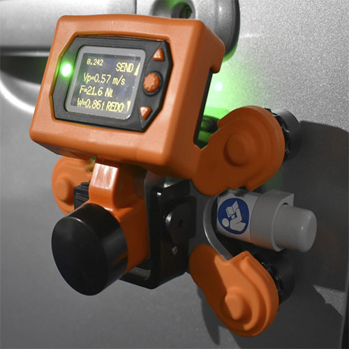 G-Force - Wireless devise to measure force, energy, speed and closing door effort.
