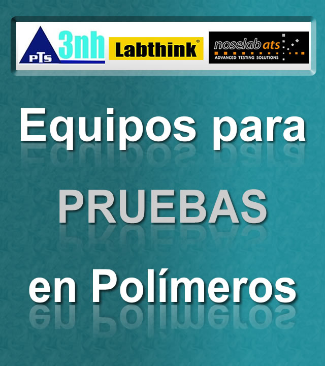 Equipos, pruebas, polimeros